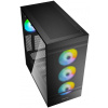 Sharkoon Rebel C50 RGB üvegablakos ház (fekete) #2