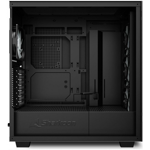 Sharkoon Rebel C50 RGB üvegablakos ház (fekete) #4