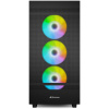 Sharkoon Rebel C50 RGB üvegablakos ház (fekete) #6