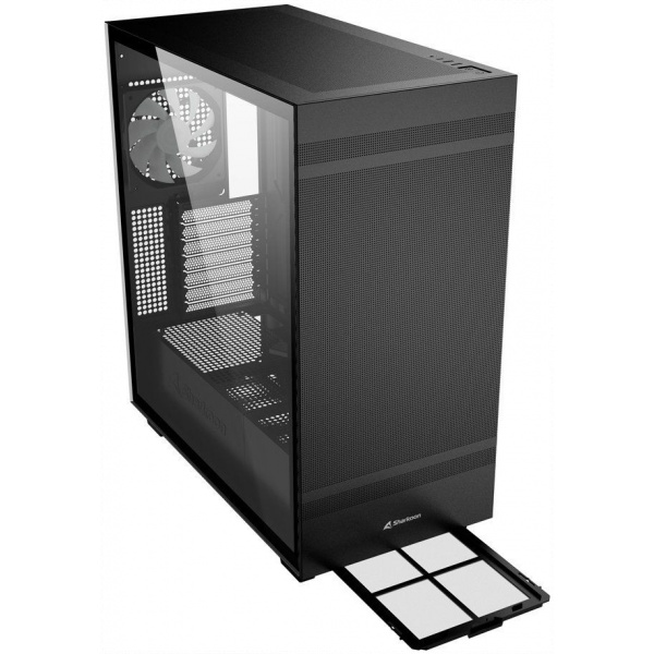 Sharkoon Rebel C50 RGB üvegablakos ház (fekete) #8