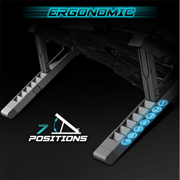 Spirit of Gamer Airblade 500 notebook hűtő (RGB LED) #3