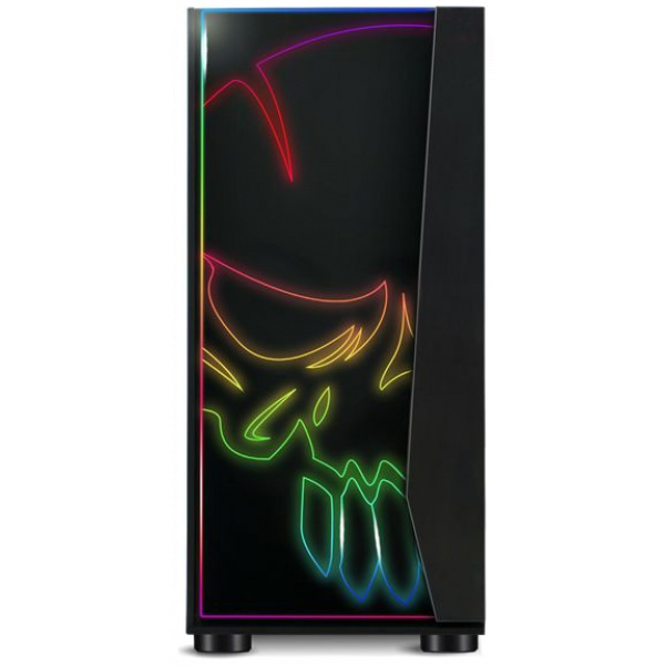 Spirit of Gamer Ghost One RGB ablakos ház (fekete) #3