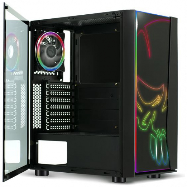 Spirit of Gamer Ghost One RGB ablakos ház (fekete) #4