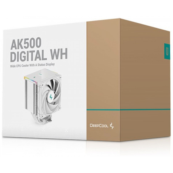 DeepCool AK500S Digital WH CPU hűtő, univerzális #8