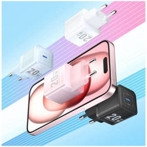 Vention 20W USB-s hálózati GaN töltő (1x USB-C) fehér NEW #2