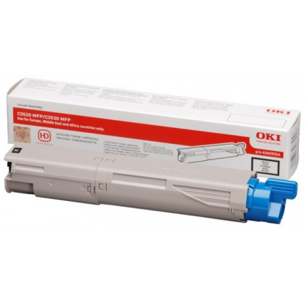 OKI C3520/C3530 toner (43459324) fekete #1