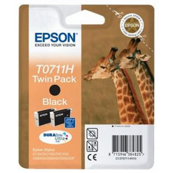 Epson T0711H patron (dupla) #1