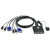 KVM 2 PC átkapcsoló - VGA és USB csatlakozókkal ATEN CS22U #1