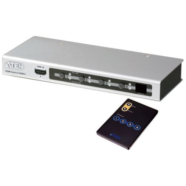 HDMI switch 4 port, távirányítóval (ATEN VS481) #1
