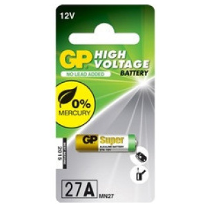 GP Super Alkaline 12V 27A elem (riasztóhoz, távirányítókhoz) #1
