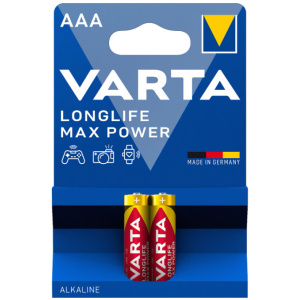Varta Longlife Max Power AAA (micro) elem 2db (blister) #1