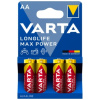 Varta Longlife Max Power AA (ceruza) elem 4db (blister) #1