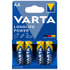 Varta Longlife Power AA (ceruza) elem 4db (blister) #1