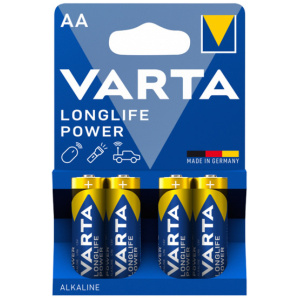 Varta Longlife Power AA (ceruza) elem 4db (blister) #1