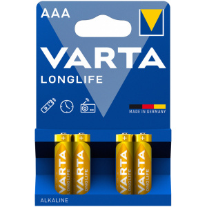 Varta Longlife AAA (micro) elem 4db (blister) #1
