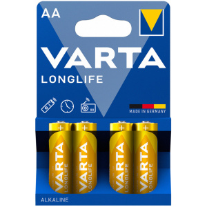 Varta Longlife AA (ceruza) elem 4db (blister) #1