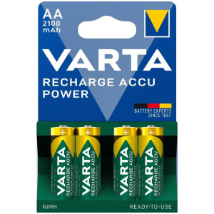 Varta Power NiMH akku AA (ceruza) 2100 mAh (4db) #1