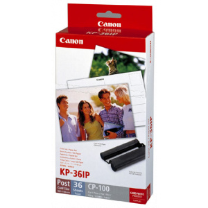 Canon tinta és fotópapír Selphy CP szériához - 10x15cm 36 lap (KP-36IP) #1