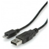 USB 2.0 (A) – micro USB kábel, 1,8m (Roline) #1