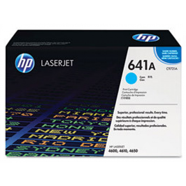 HP C9721A toner (641A) #1
