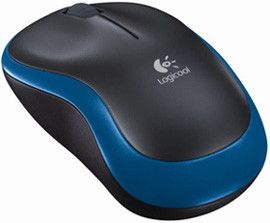 Logitech M185 Wireless Mouse - Blue (kék) #1