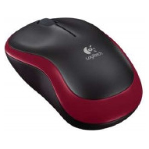 Logitech M185 Wireless Mouse - Red (piros) #1