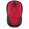 Logitech M235 Wireless Mouse - Red (piros) #1