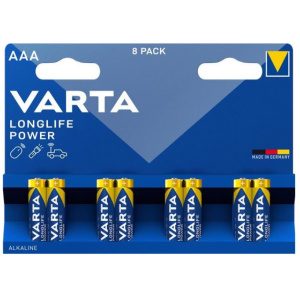 Varta Longlife Power AAA (micro) elem 8db (blister) #1