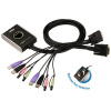 KVM 2 PC átkapcsoló - DVI és USB csatlakozókkal ATEN CS682 #1