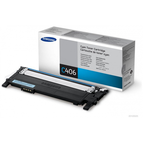 Samsung CLT-C406S toner (cián) #1