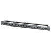 UTP patchpanel Cat5e 24-port 19" 1U Roline (nem árnyékolt) #1