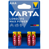 Varta Longlife Max Power AAA (micro) elem 4db (blister) #1