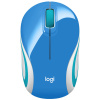 Logitech M187 Wireless Mini Mouse - Blue (kék) #1
