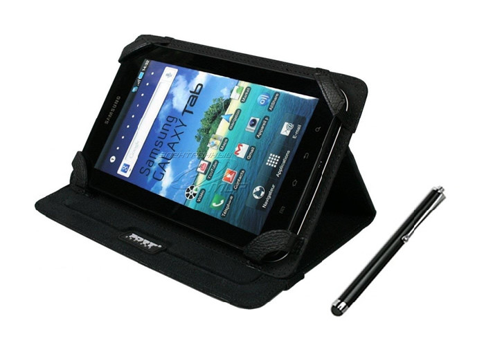 Port Detroit védőtok támasszal, érintőtollal, védőfóliával - 9" (fekete) #1