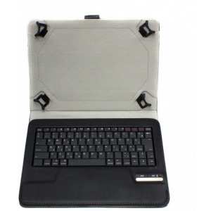 Alcor tablet védőtok támasszal, Bluetooth billentyűvel - 9-10" magyar! #1