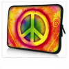 Neoprén tablet védőtok - 7" (Peace logo) #1