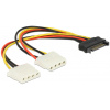 Delock HDD SATA > 2x Molex tápátalakító #1