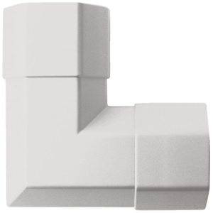 Kábeltakaró sarokelem 50x26mm (fehér színű) #1