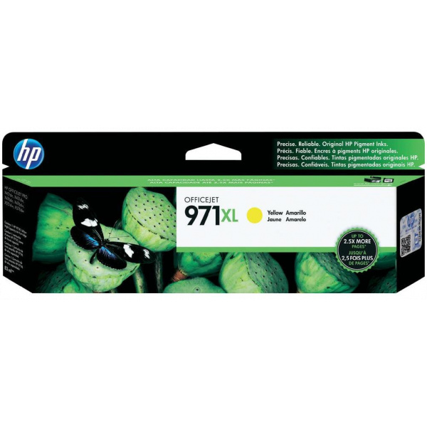 HP CN628AE patron (971XL) sárga #1