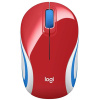 Logitech M187 Wireless Mini Mouse - Red (piros) #1