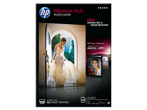 HP Premium Plus Glossy A4 20lap 300 gr/fényes #1