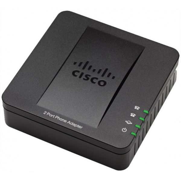 Cisco SPA112 2-port VoIP telefon adapter analóg telefonokhoz #1