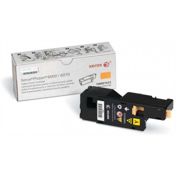 Xerox Phaser 6000 / 6010 toner (106R01633) - sárga #1