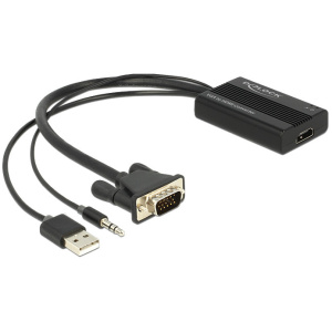 Delock VGA (15-DSUB) > HDMI adapter audioval (passzív) #1