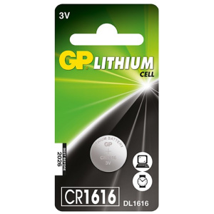 GP 3V-os lithium gombelem CR1616 #1