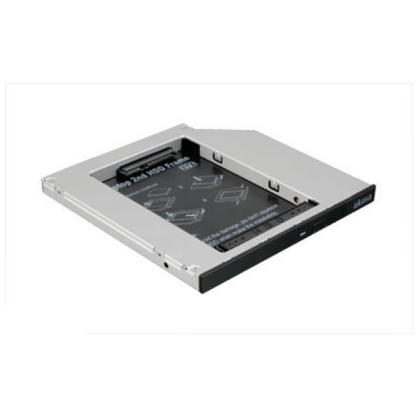 Akasa ultraslim SATA 5.25" beépítő keret HDD/SSD számára (9,5mm) #1