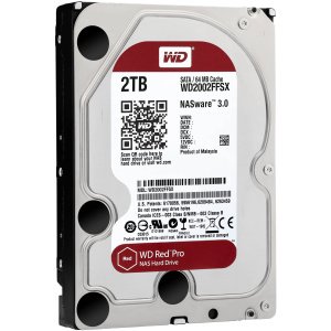 2TB WD Red Pro - NAS SATA3 HDD 64MB - WD2002FFSX #1