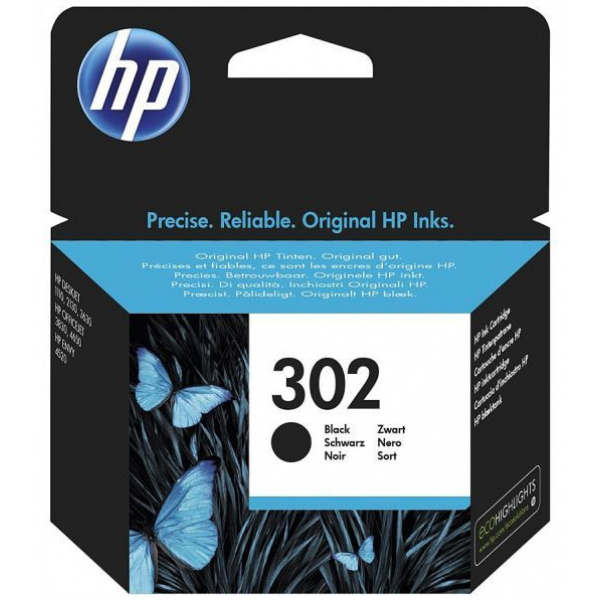 HP F6U66AE patron (302) fekete #1