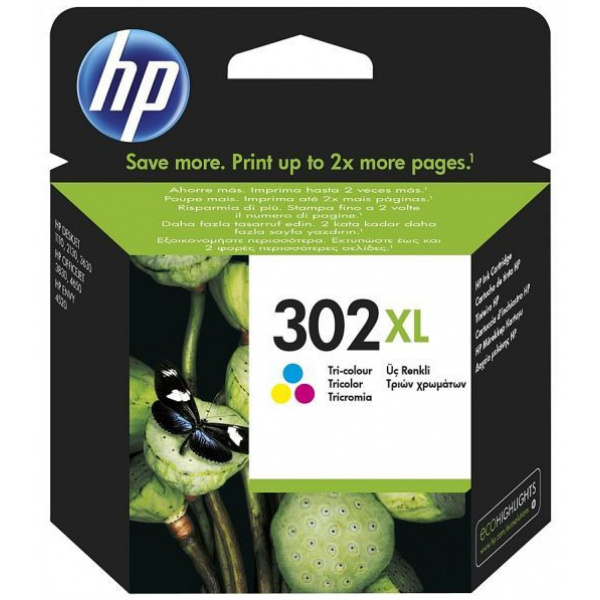 HP F6U67AE patron (302XL) színes #1