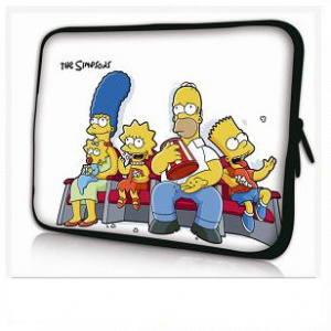 Neoprén tablet védőtok - 7" (Simpsons) #1